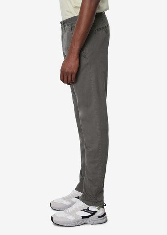 Coupe slim Pantalon chino Marc O'Polo en gris