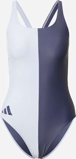ADIDAS PERFORMANCE Sports swimsuit 'Bars Colourblock' in Navy / White, Item view