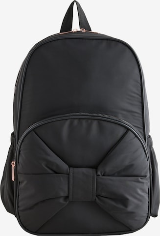 Next - Mochila en negro: frente