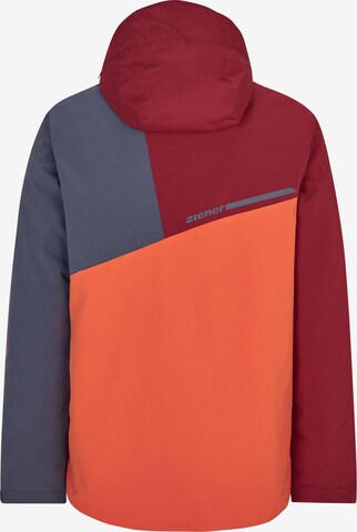ZIENER Athletic Jacket 'TIMPA' in Orange