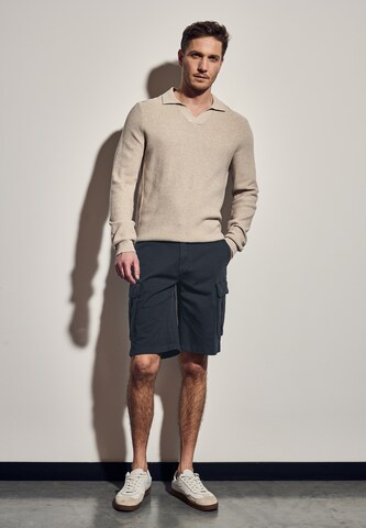 Street One MEN Regular Cargo Pants in Blue