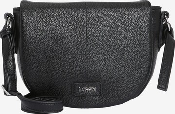 L.CREDI Crossbody Bag 'Kaira' in Black: front