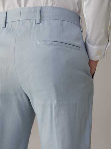 STRELLSON Slimfit Pantalon 'Till' in Blauw