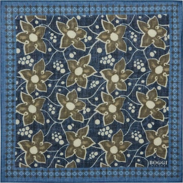 Pochette Boggi Milano en bleu : devant