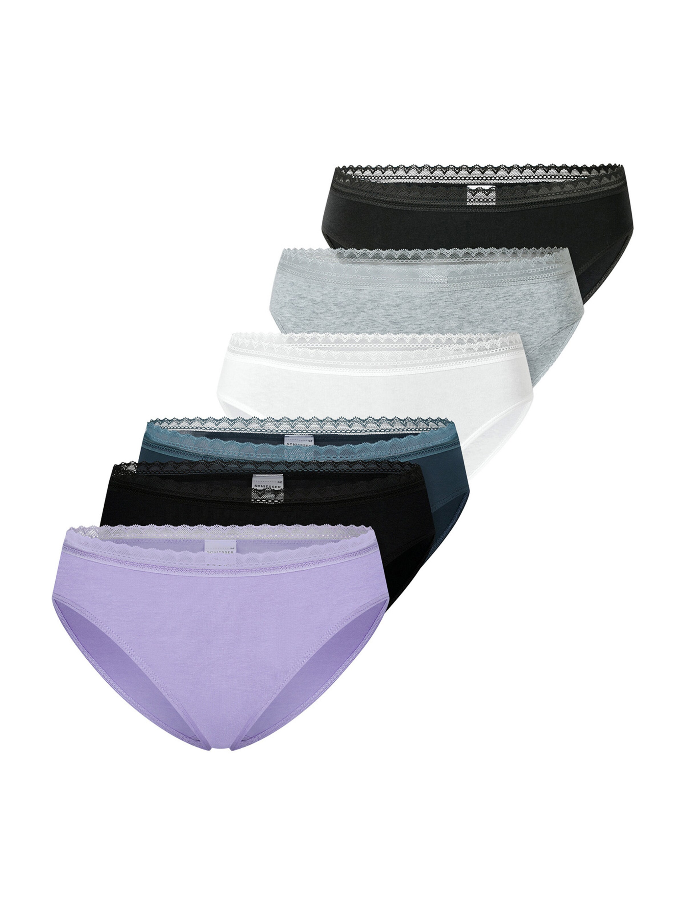 SCHIESSER Slip ' Modern Multi ' in Mixed colours: front