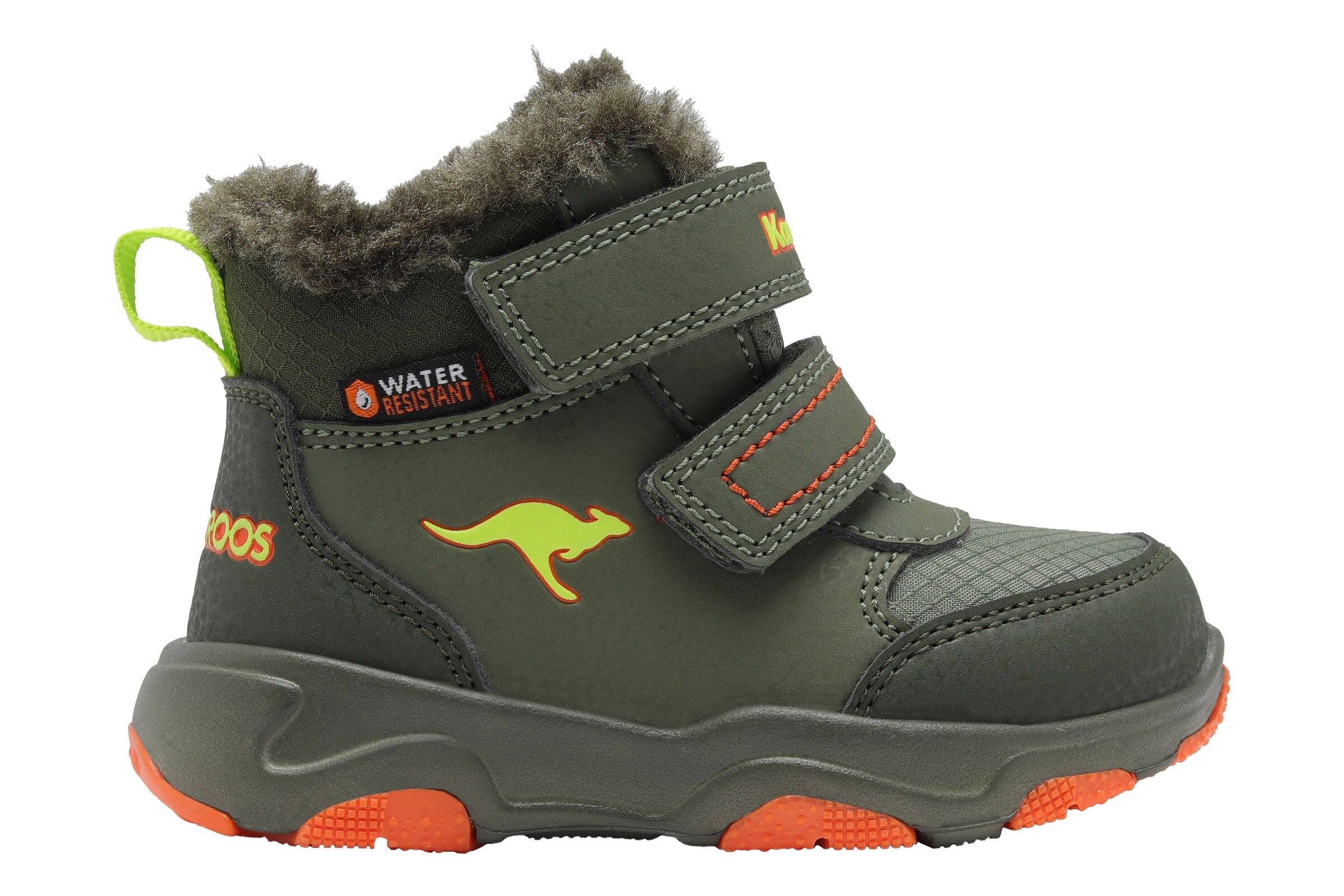 KangaROOS Snowboots in Grün