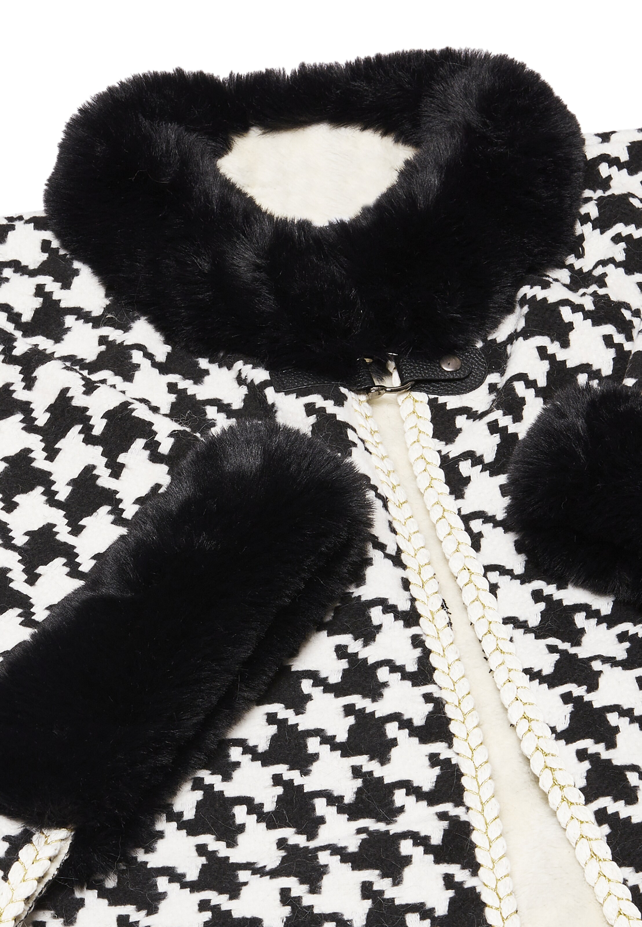 FRAULLY Кейп в Черный