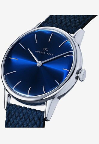 August Berg Analoog horloge 'Serenity' in Blauw