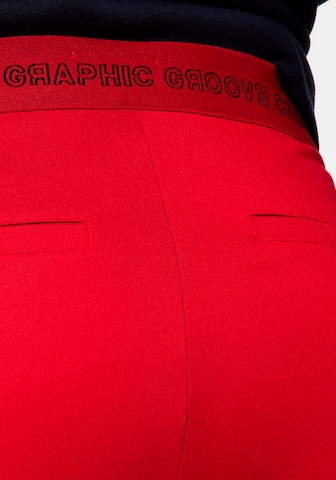 CECIL Slimfit Hose in Rot