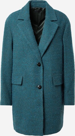 Sisley Between-Seasons Coat in Blue: front