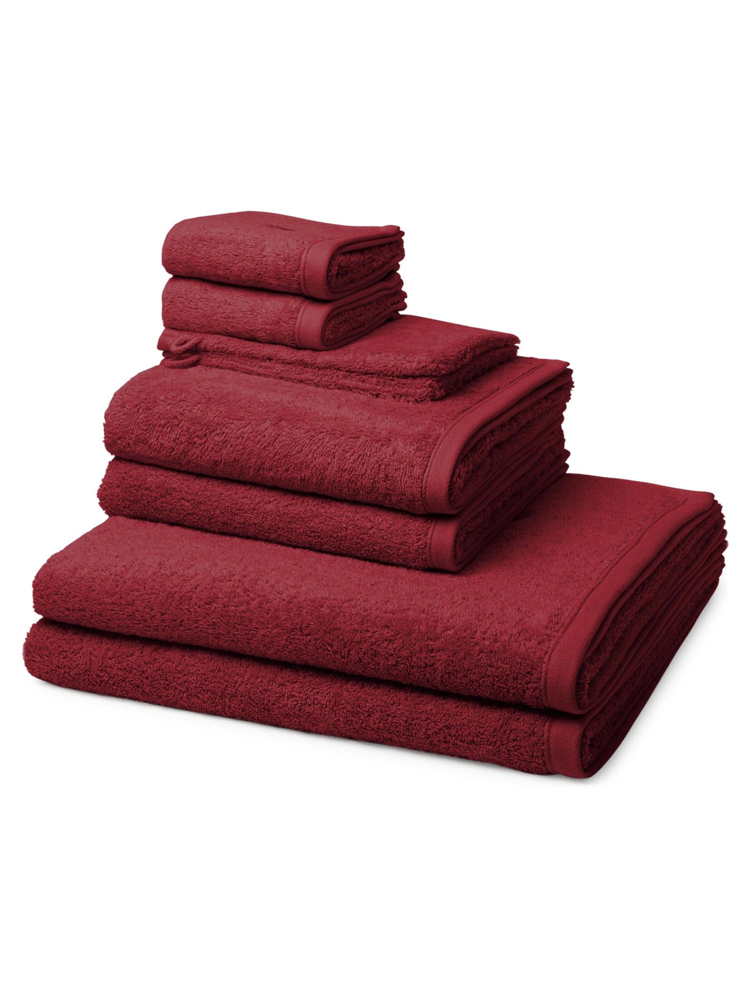 ROSS Towel 'Vita' in Red: front