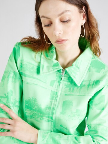 Rebirth Studios Between-Season Jacket 'Rosie' in Green