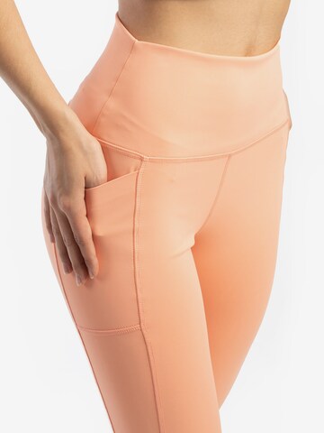 Spyder Skinny Sportbroek in Oranje