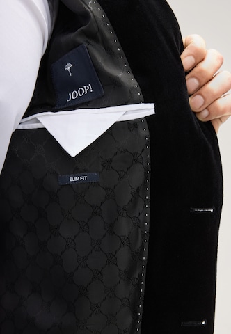Coupe slim Veste de costume 'Horace-Velvet' JOOP! en noir