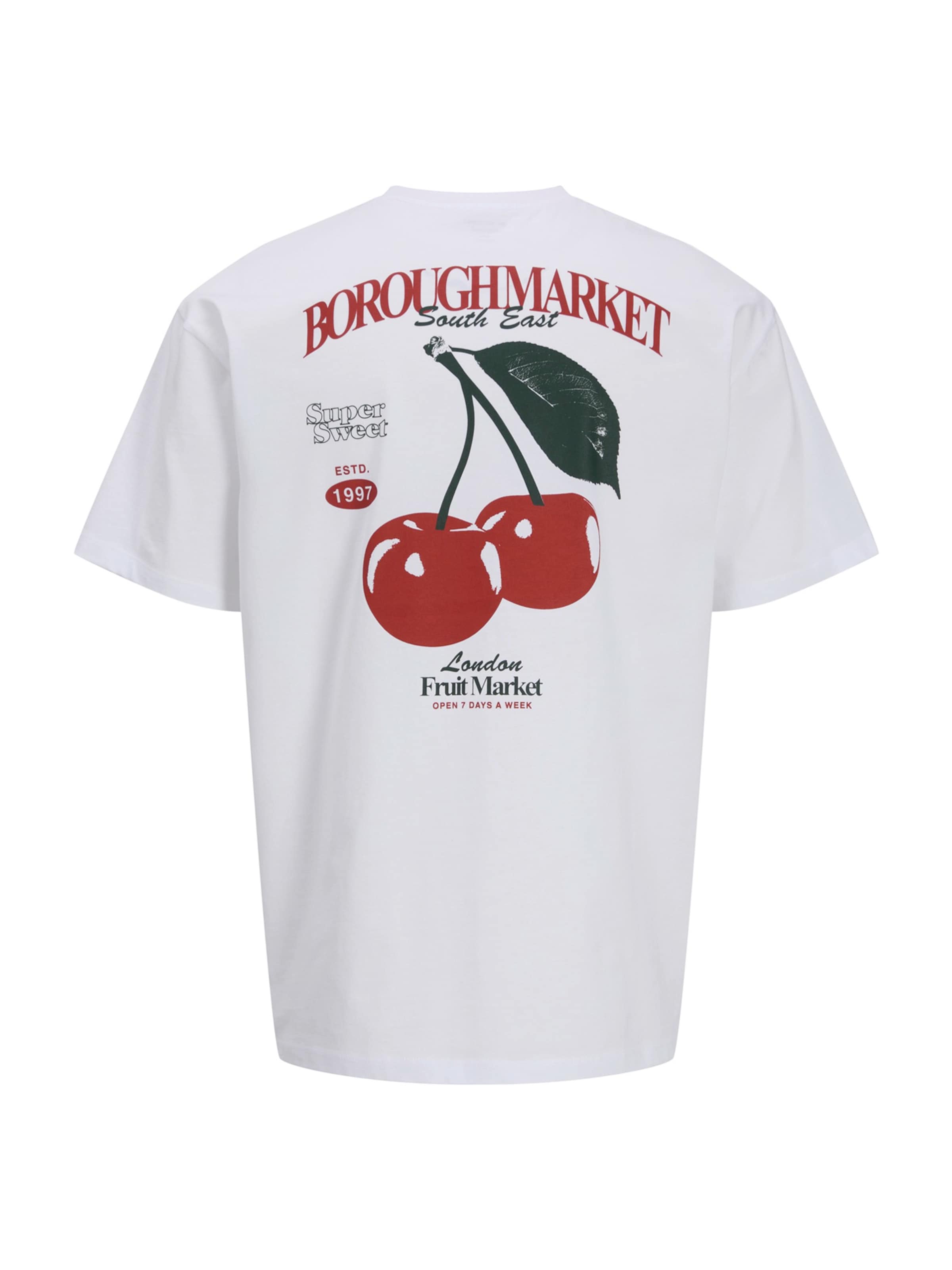 Maglietta 'JORMARKET' di JACK & JONES in bianco