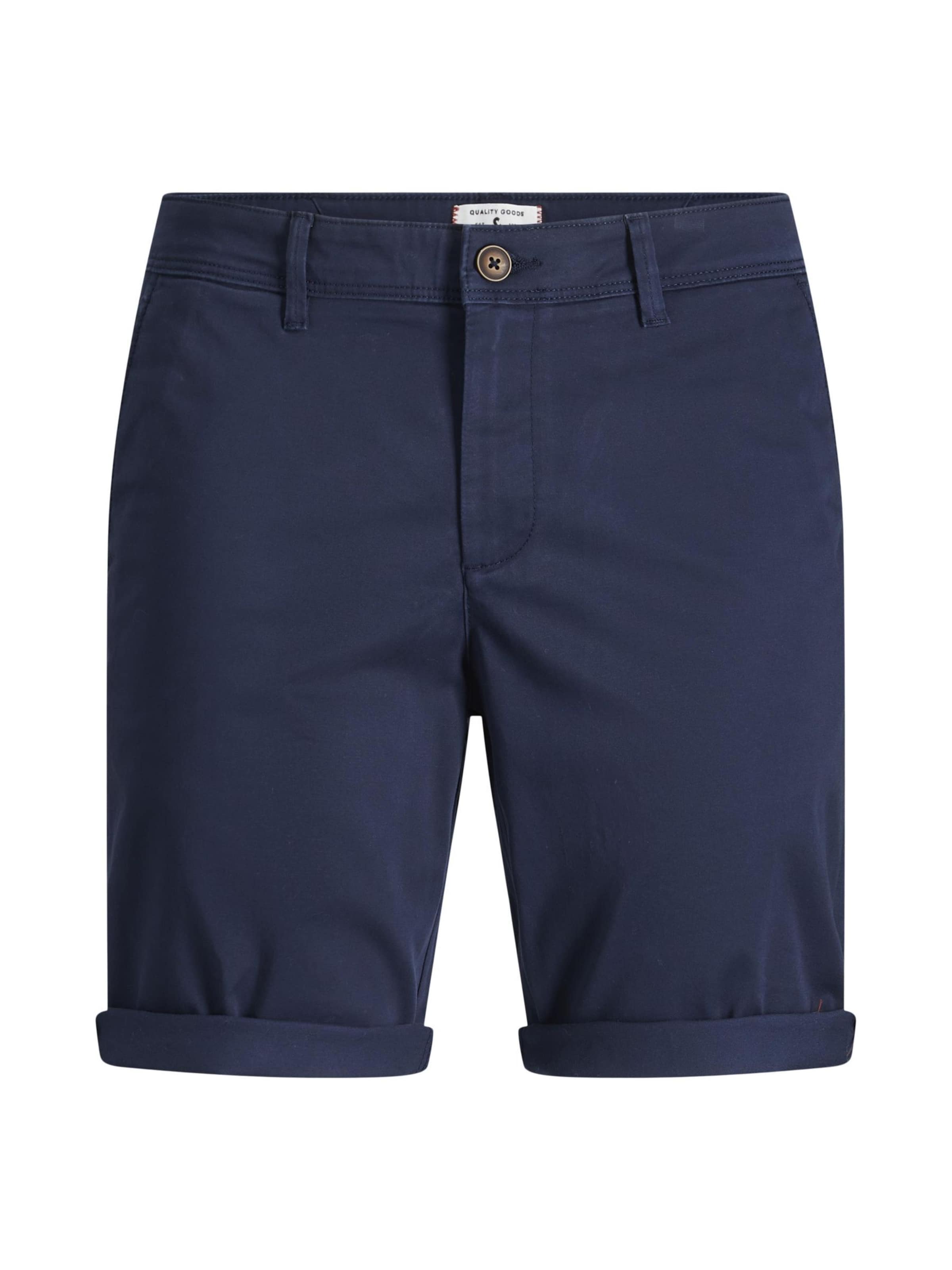 JACK & JONES Regular Chino trousers 'JJIBowie' in Blue: front