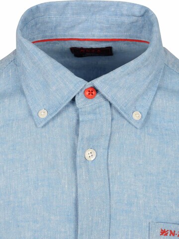 NZA New Zealand Auckland Comfort Fit Hemd‌‌‌ in Blau