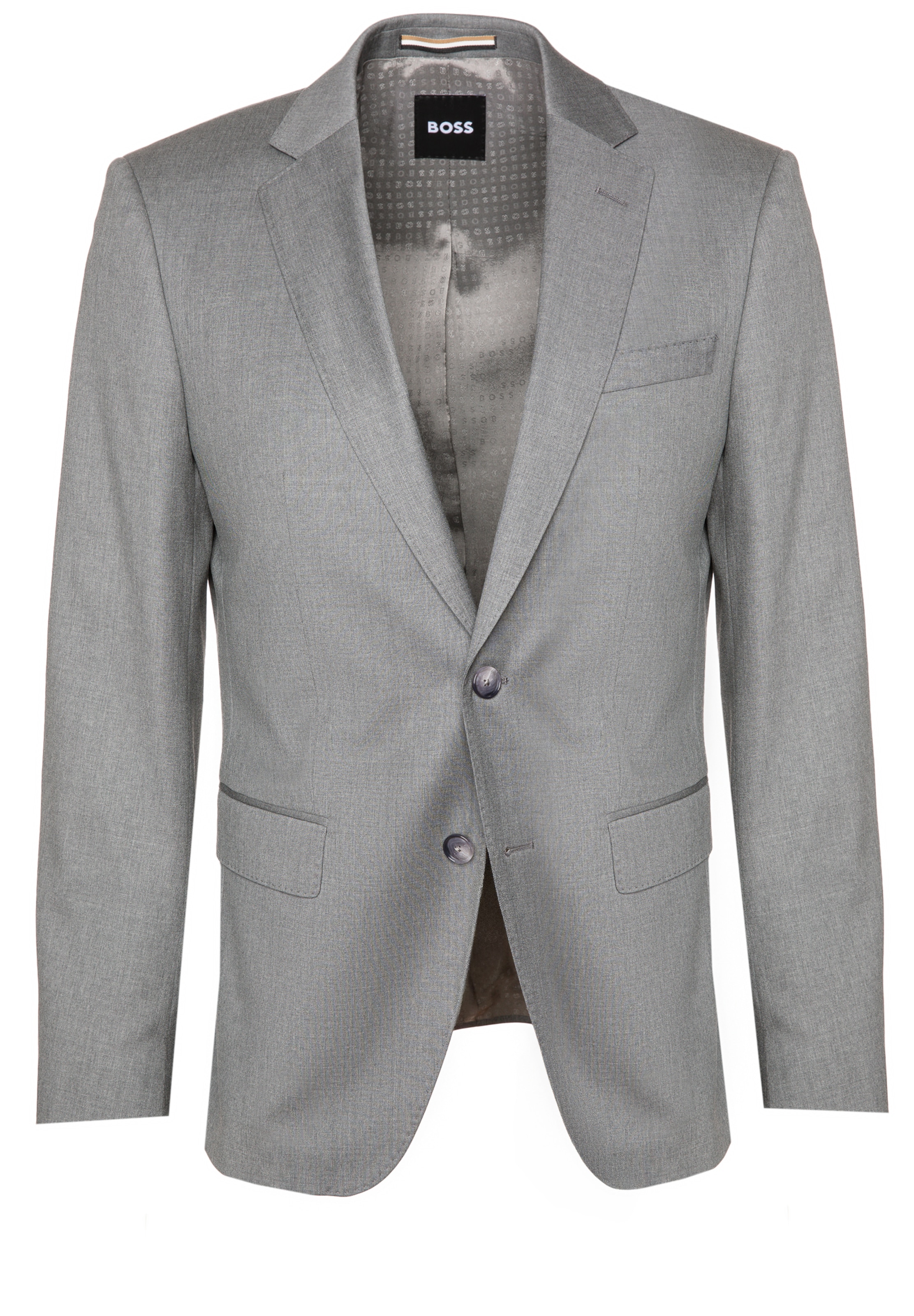 BOSS Suit Jacket 'Huge' in Grey: front