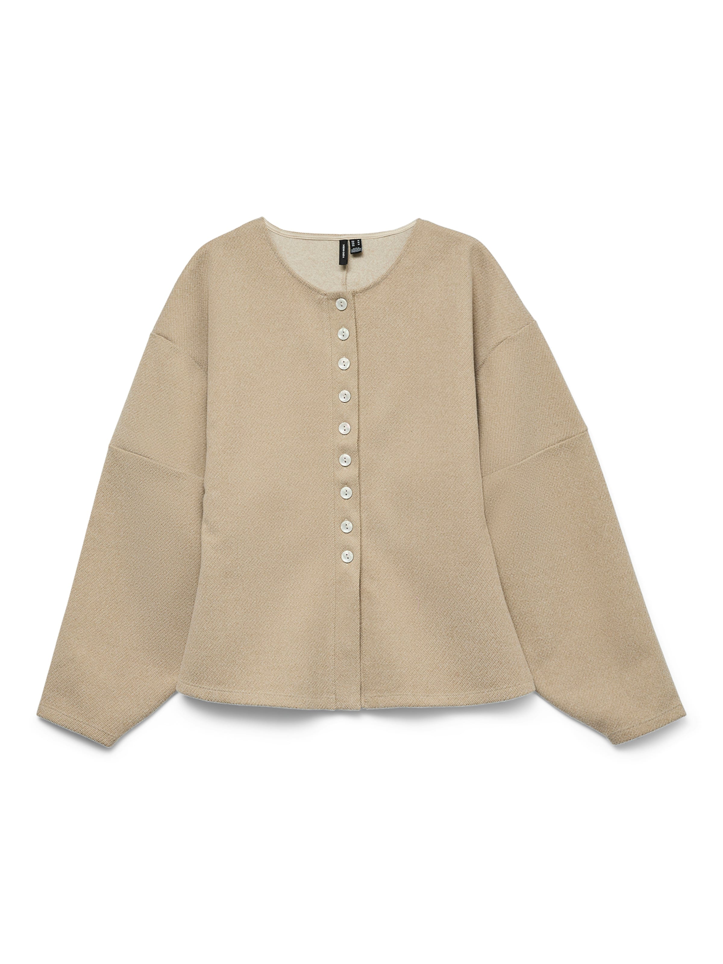 VERO MODA Kofta 'VMKleia' i beige: framsida