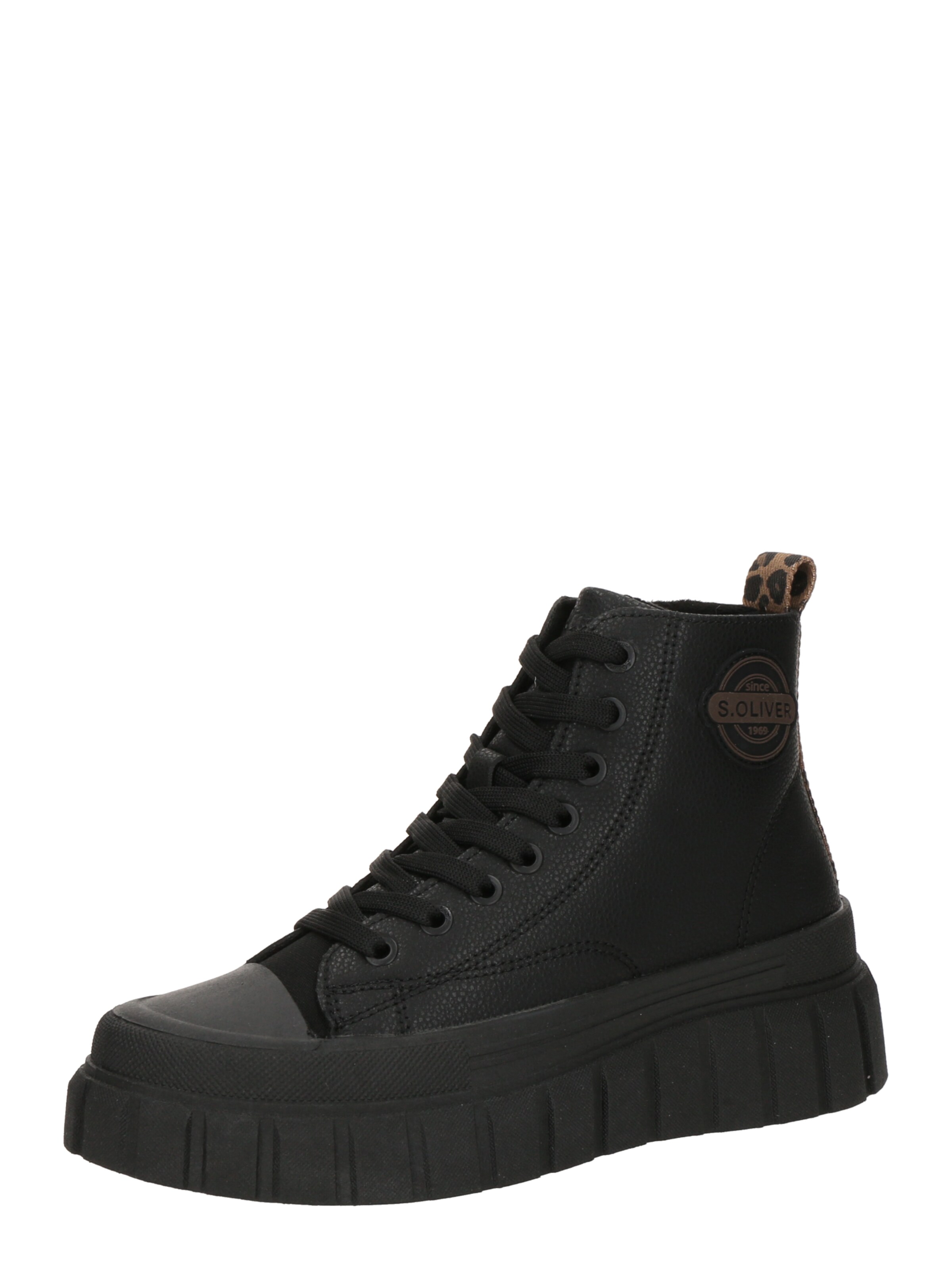 s.Oliver Sneaker in Schwarz: Vorderseite