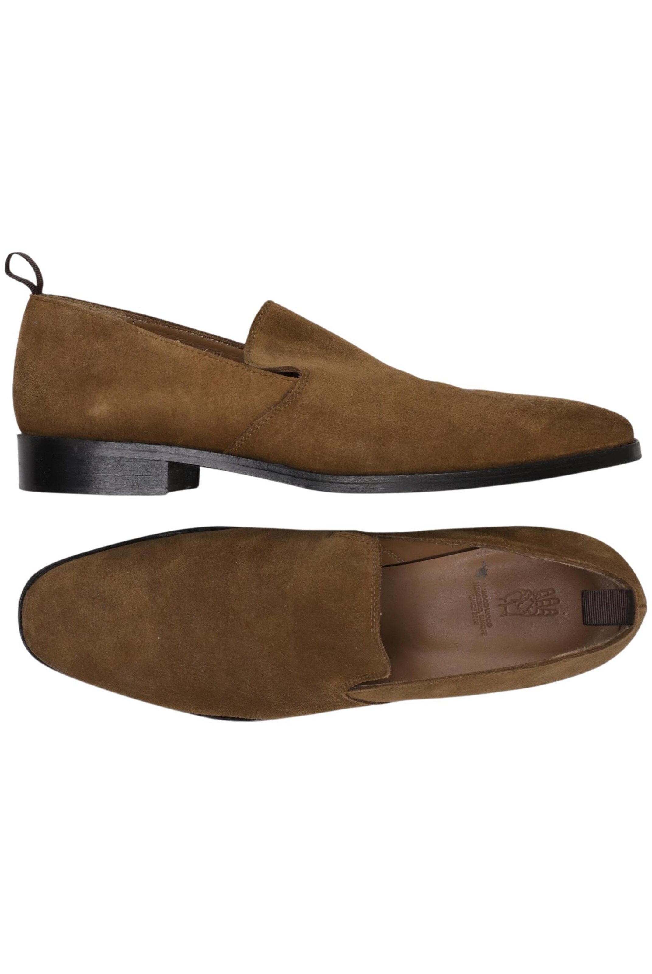 WOOD WOOD Flats & Loafers in 40 in Brown: front