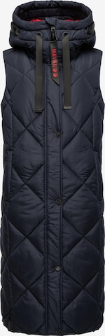 NAVAHOO Bodywarmer 'Schnuckel' in Blauw: voorkant