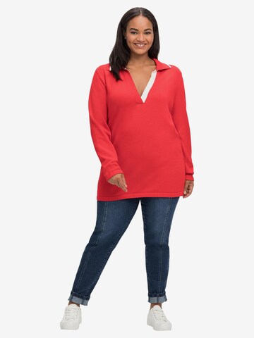 SHEEGO Sweater in Red