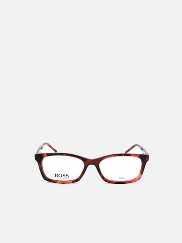 HUGO BOSS - Gafas de sol 'Hugo Boss BOSS 1157 havana 52/16/145 Eyewear Frame' en rojo