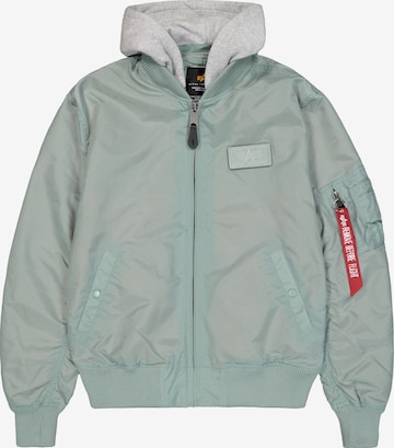 ALPHA INDUSTRIES Välikausitakki 'MA-1 TT' värissä vihreä: etupuoli