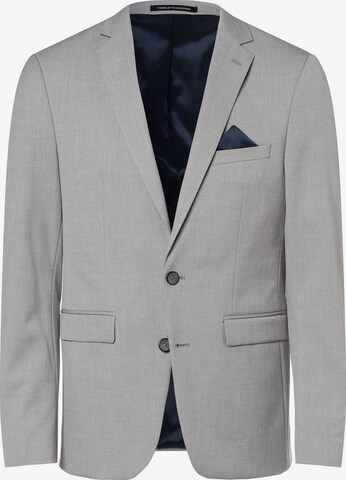 Finshley & Harding Regular Suit Jacket 'Oakland' in Grey: front