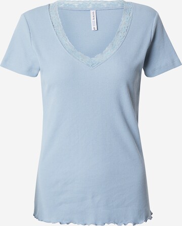 Sublevel Shirt in Blauw: voorkant