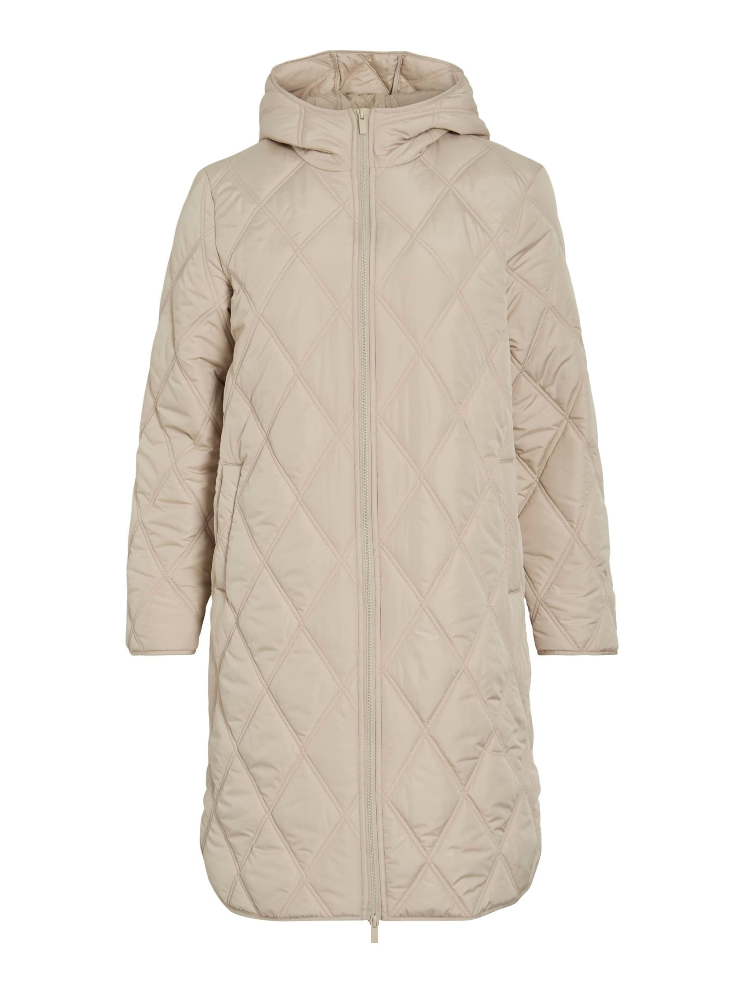 VILA Overgangsfrakke i grå: forside