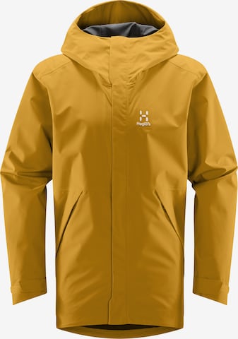 Haglöfs Outdoor jacket 'Tjärn' in Yellow: front