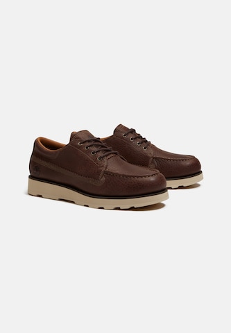 brūns TIMBERLAND Tradicionālie apavi 'Lace-Up Shoe'