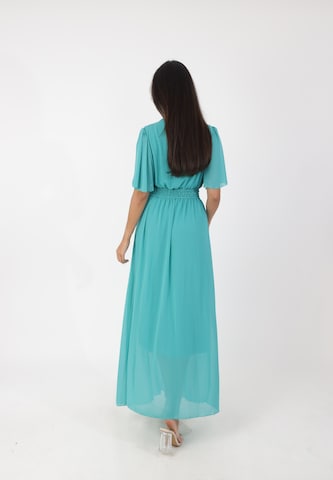 Elara Dress in Blue