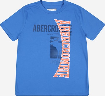 Abercrombie & Fitch Tričko - Modrá: predná strana