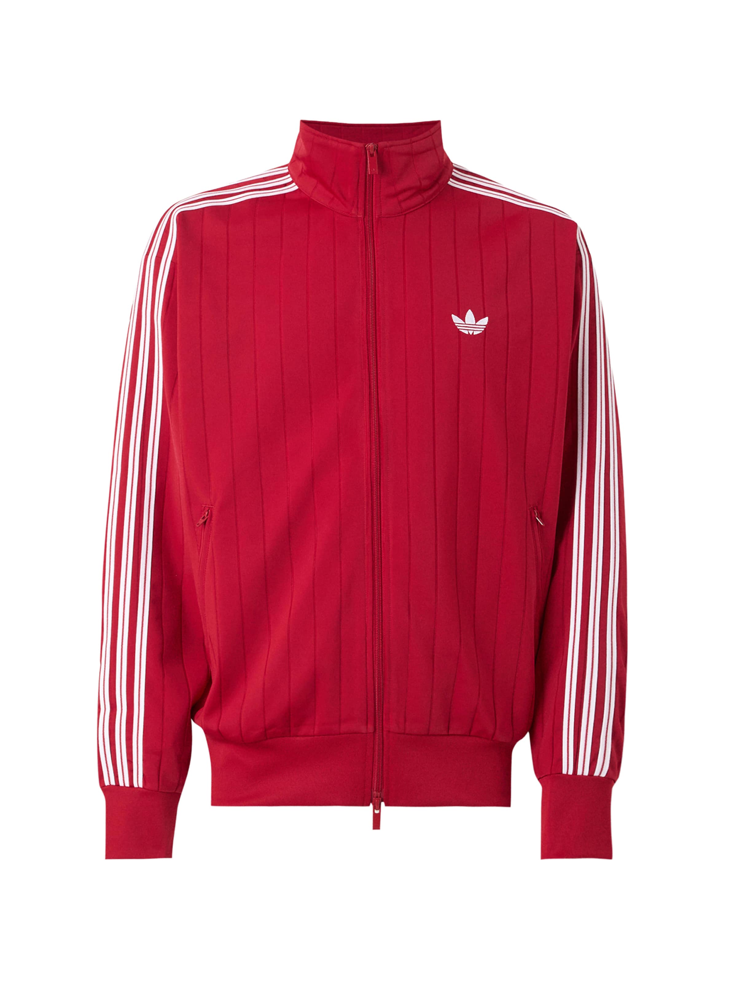 ADIDAS ORIGINALS Between-season jacket 'Firebird Drop Needle' in Red / White, Item view