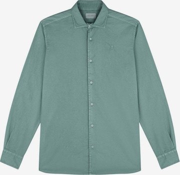 Chemise 'Seatle K' Scalpers en vert : devant