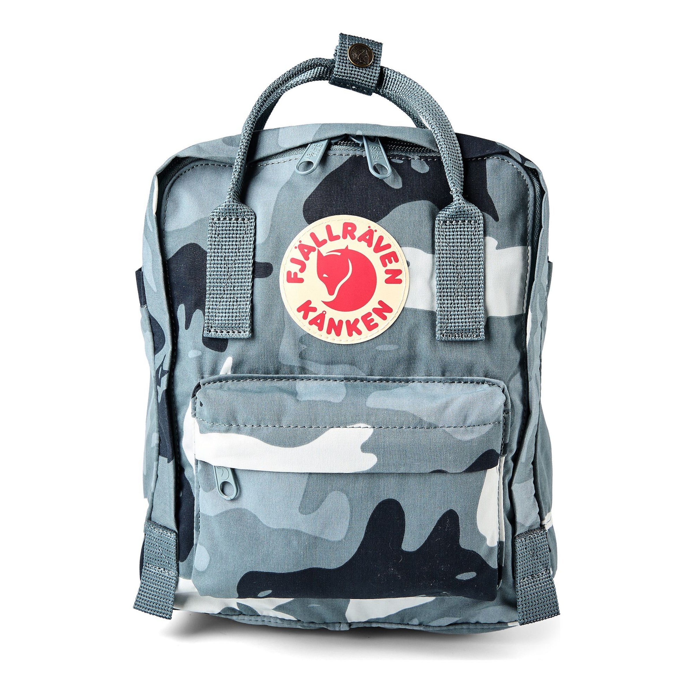 Sac à dos 'Kånken Graphics' Fjällräven en bleu : devant