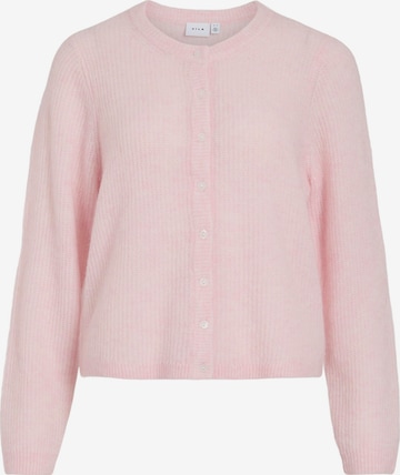 Cardigan 'VILORY' VILA en rose : devant