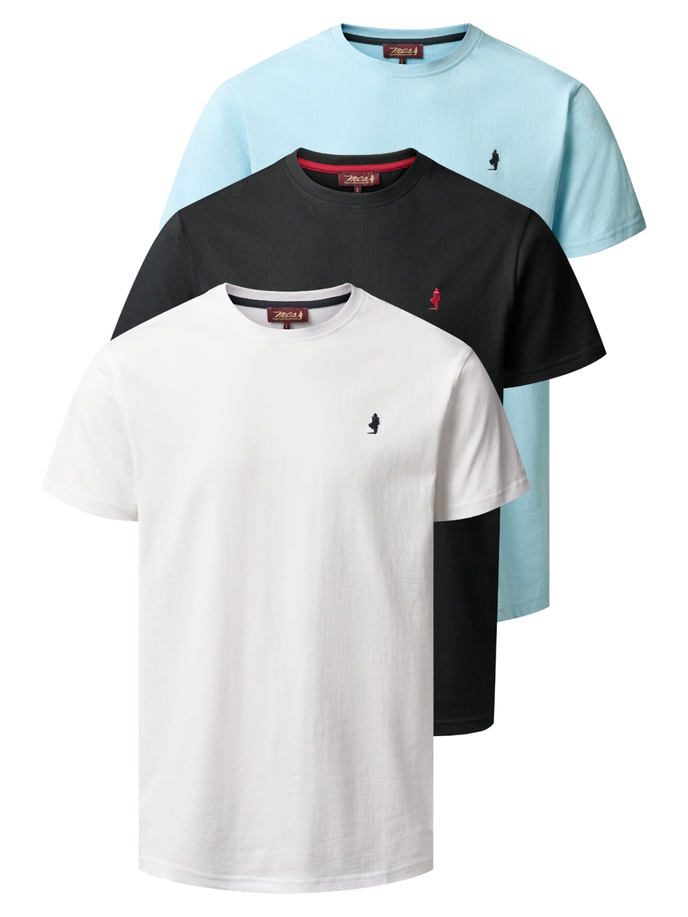 MCS Comfort fit Overhemd 'MCOhio' in Blauw: voorkant