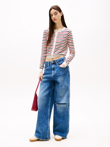 Tommy Jeans Вязаная кофта 'ESSENTIAL' в Белый