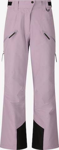 SOS Regular Skihose 'Cosmos' in Lila: Vorderseite