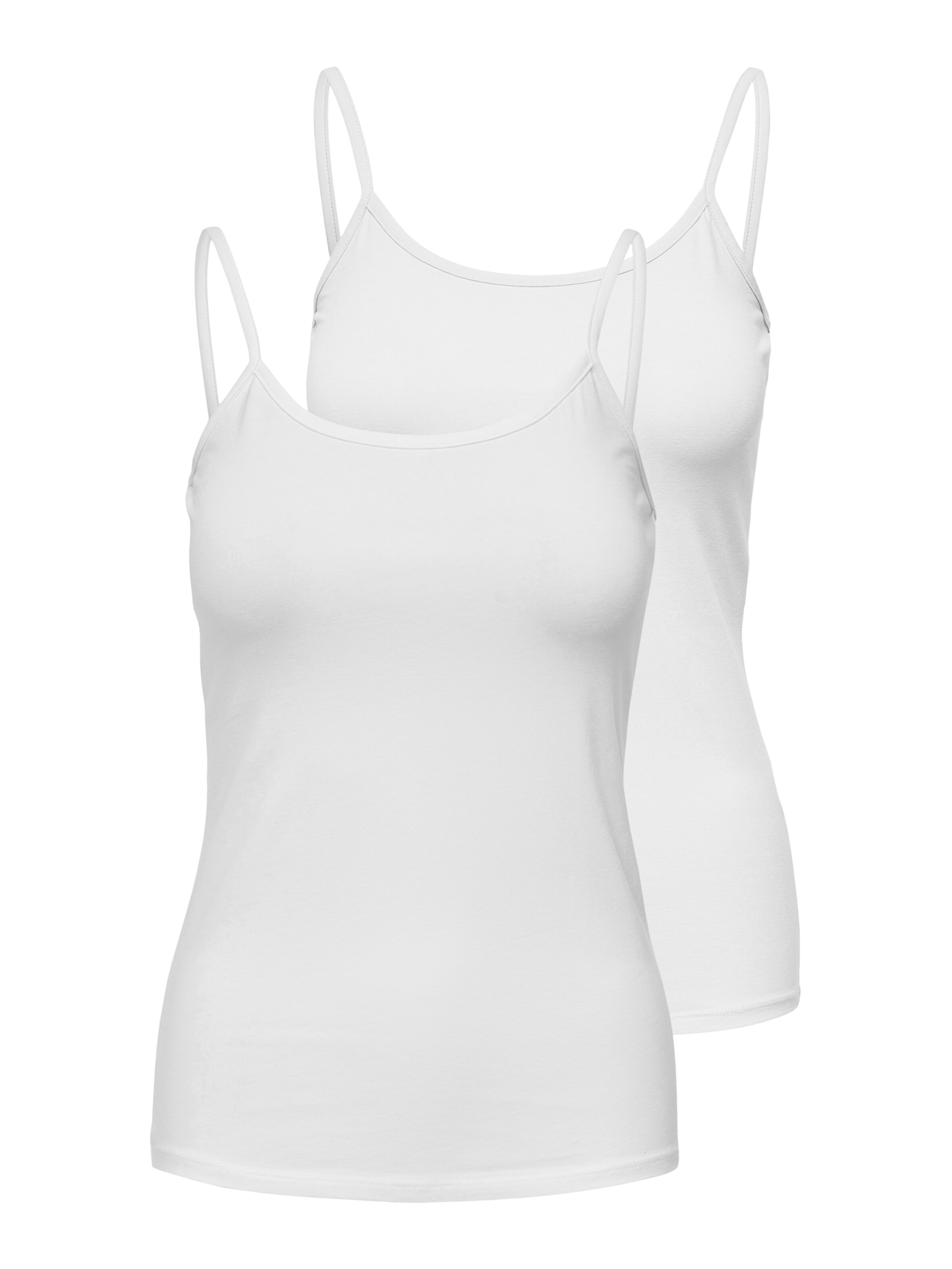 ONLY - Top 'ONLLOVE' em branco: frente