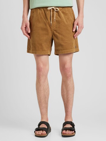 Polo Ralph Lauren Loosefit Broek in Bruin: voorkant