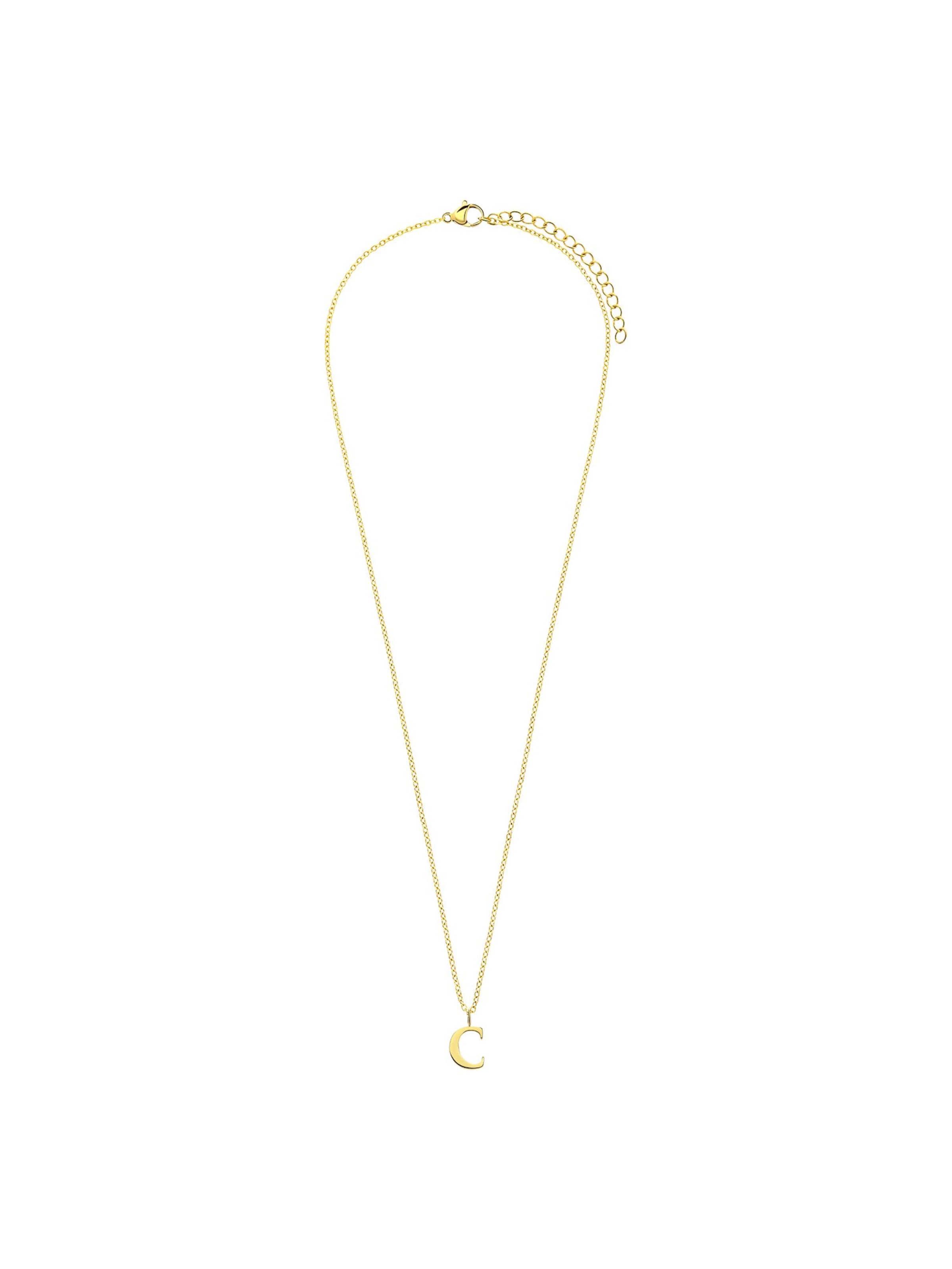 Lucardi Ketting in Goud: voorkant