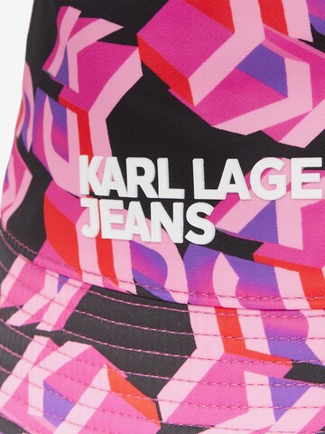 KARL LAGERFELD JEANS Шапка с периферия в черно