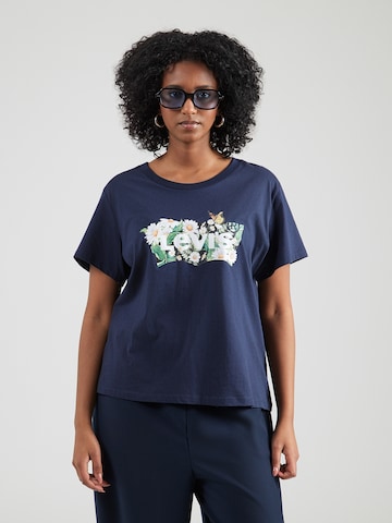 Levi's® PlusMajica 'Perfect' - plava boja: prednji dio