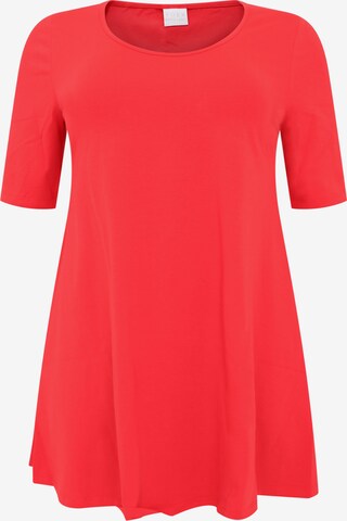 Yoek Tunic in Red: front