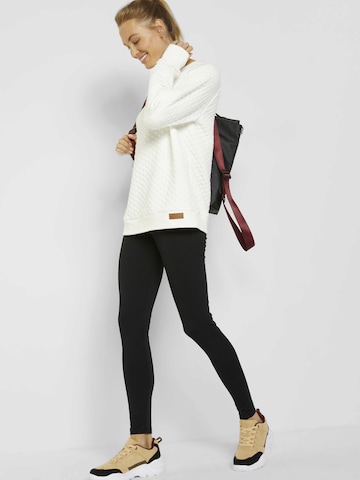 bonprix Skinny Legíny - Čierna